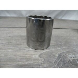 Craftsman 30mm 12-Point Socket 45926 1/2" Drive Made in USA Metric Wrench Tool